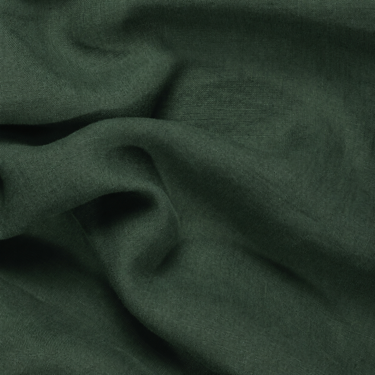Oversized Green Linen Shirt